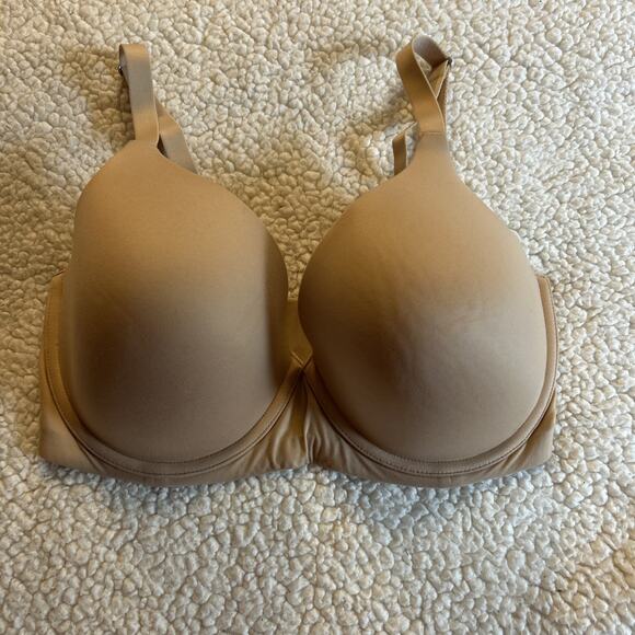 aerie Other - Aerie 34G Bra Full Coverage Real Sunnie Nude T Shirt Underwire Lined Beige